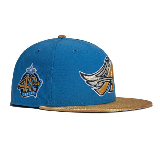 LOS ANGELES ANGELS 40TH ANNIVERSARY PATCH HAT